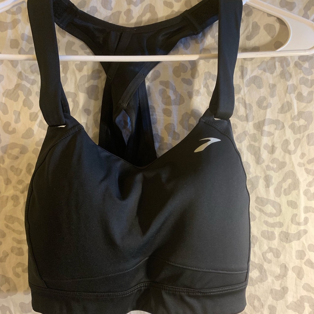 Brooks Black Sports Bra